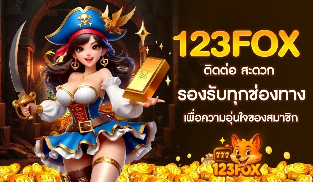 123FOX ติดต่อ สะดวก รองรับทุกช่องทาง เพื่อความอุ่นใจของสมาชิก