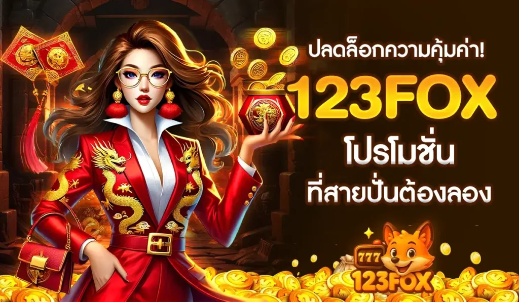 ปลดล็อกความคุ้มค่า! 123FOX โปรโมชั่น ที่สายปั่นต้องลอง